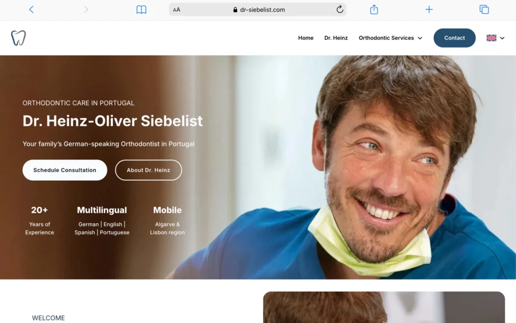 Lisa Helldal UX Web Designer client work
